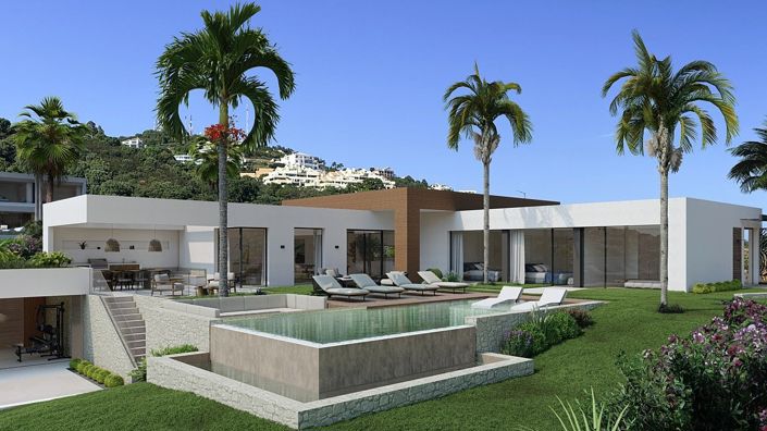 Image No.1-Maison / Villa de 4 chambres à vendre à Marbella