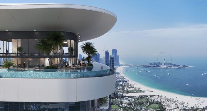 Image No.1-Appartement de 4 chambres à vendre à Dubai Marina