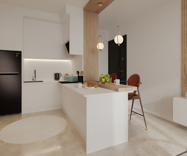 Image No.23-Appartement de 1 chambre à vendre à Fevzi Çakmak