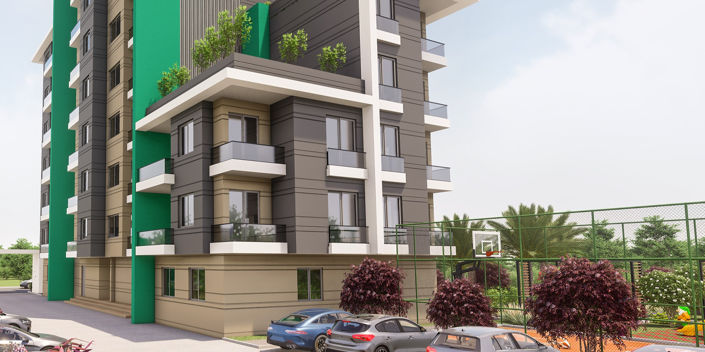 Image No.4-Appartement de 1 chambre à vendre à Akdeniz