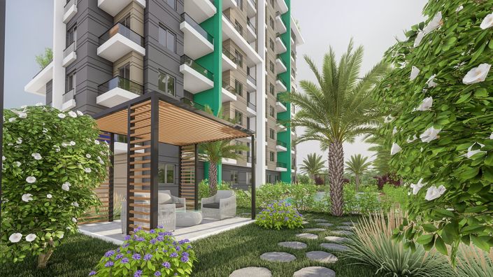 Image No.3-Appartement de 2 chambres à vendre à Akdeniz