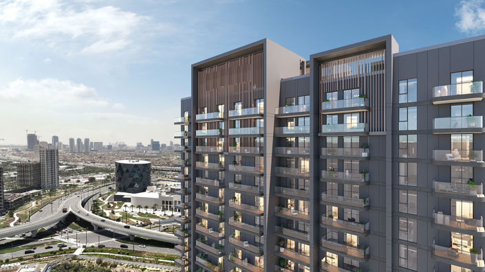 Image No.4-Appartement de 1 chambre à vendre à Damac Hills