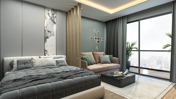 Image No.37-Appartement de 1 chambre à vendre à Tömük