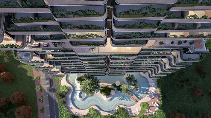 Image No.2-Appartement à vendre à Dubai