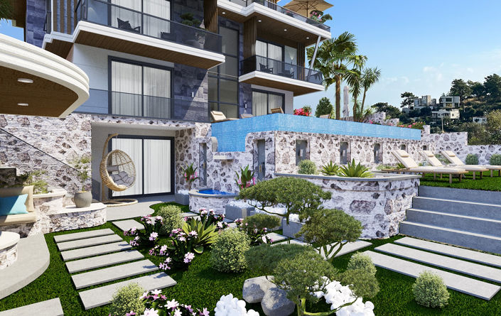 Image No.3-Maison / Villa de 6 chambres à vendre à Uzunyurt