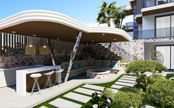 Image No.4-Maison / Villa de 6 chambres à vendre à Uzunyurt