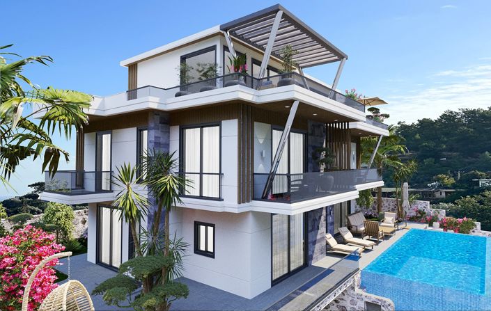 Image No.5-Maison / Villa de 6 chambres à vendre à Uzunyurt