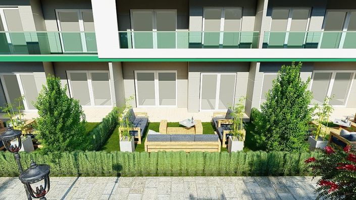 Image No.4-Appartement de 1 chambre à vendre à Tömük