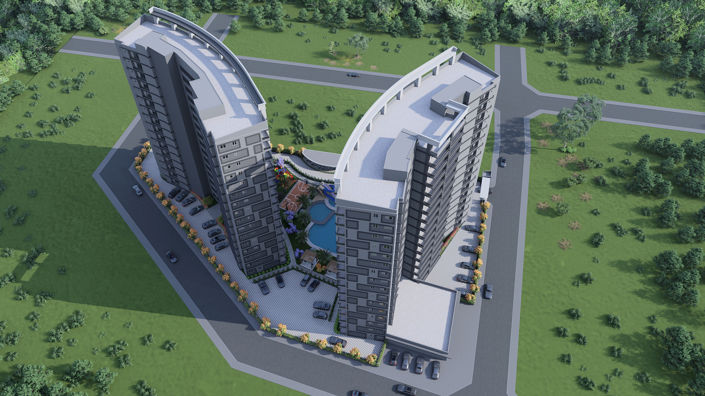 Image No.4-Appartement de 1 chambre à vendre à Tömük