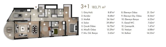 Image No.14-5 Bed Apartment for sale