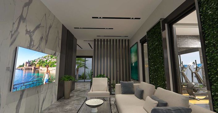 Image No.10-Appartement de 2 chambres à vendre à Avsallar