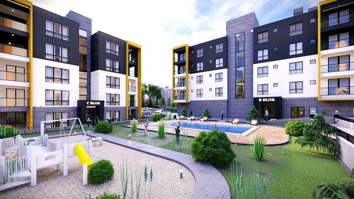 Image No.1-Appartement de 2 chambres à vendre à Nilüfer