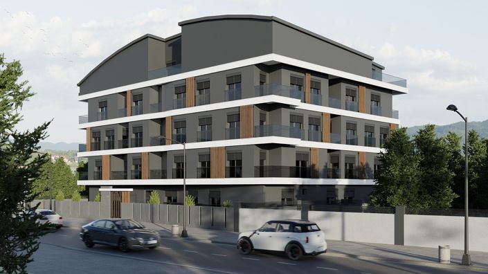 Image No.1-Appartement de 1 chambre à vendre à Yüksekalan