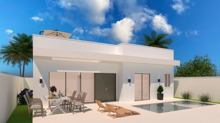 Image No.1-Maison / Villa de 2 chambres à vendre à Condado de Alhama