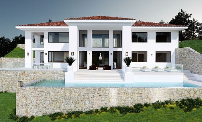 Image No.1-Maison / Villa de 5 chambres à vendre à Javea