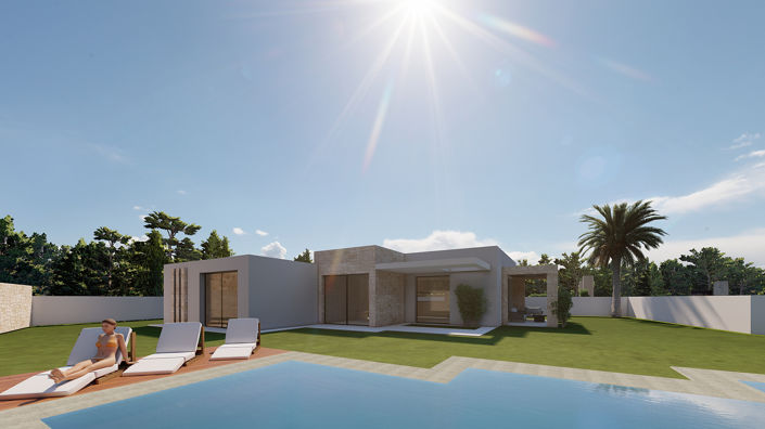 Image No.2-Maison / Villa de 3 chambres à vendre à Calpe