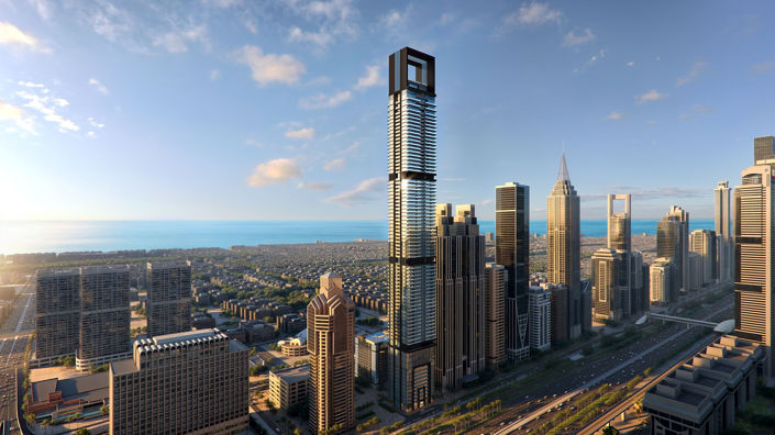 Image No.2-Appartement de 1 chambre à vendre à Dubai