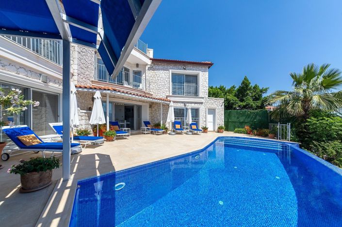 Image No.1-Maison / Villa de 4 chambres à vendre à Kalkan