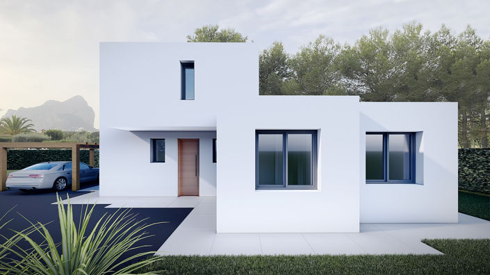 Image No.3-Maison / Villa de 3 chambres à vendre à Calpe