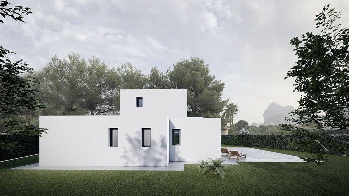 Image No.4-Maison / Villa de 3 chambres à vendre à Calpe