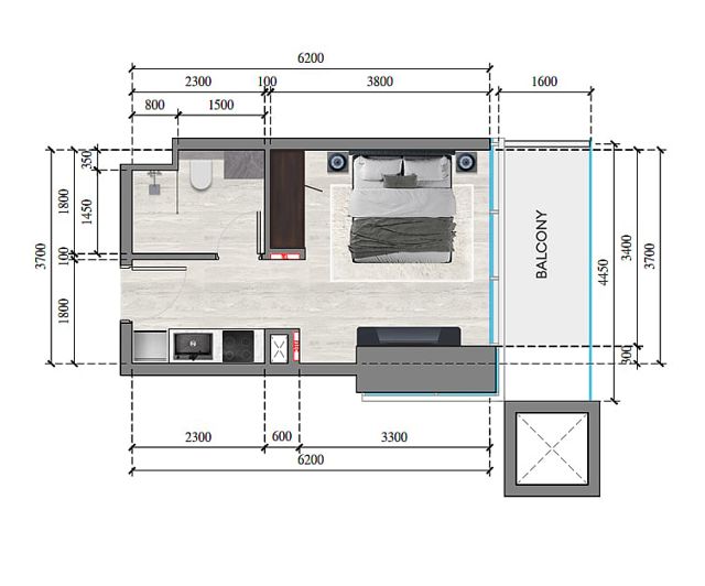 Image No.11-2 Bed Apartment for sale