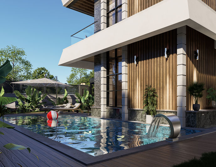 Image No.3-Maison / Villa de 3 chambres à vendre à Konakli