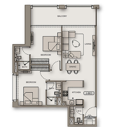 Image No.13-Appartement de 1 chambre à vendre à Dubai