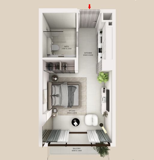 Image No.15-1 Bed Apartment for sale