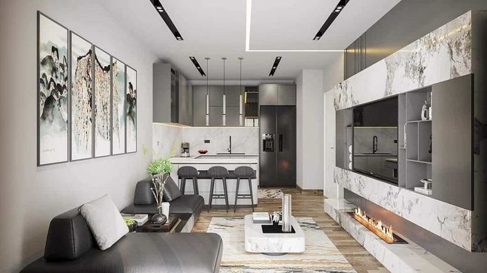 Image No.20-Appartement de 1 chambre à vendre à Ikiçesmelik