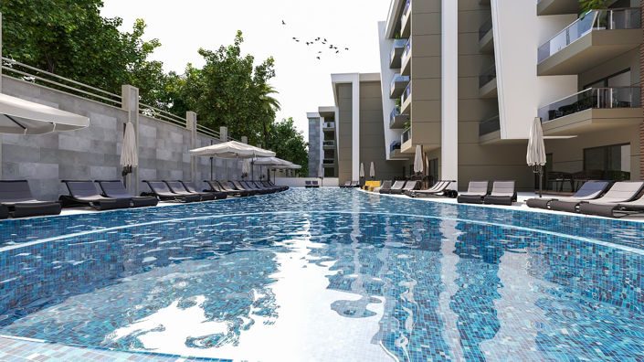 Image No.7-Appartement de 1 chambre à vendre à Ikiçesmelik