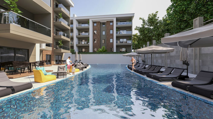 Image No.9-Appartement de 1 chambre à vendre à Ikiçesmelik