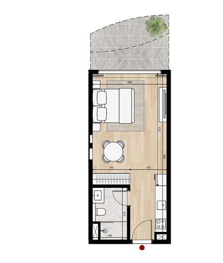 Image No.17-1 Bed Apartment for sale