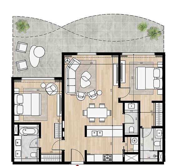 Image No.19-1 Bed Apartment for sale