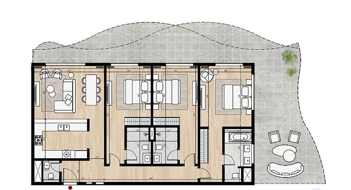 Image No.20-Appartement de 1 chambre à vendre à Ras al-Khaimah