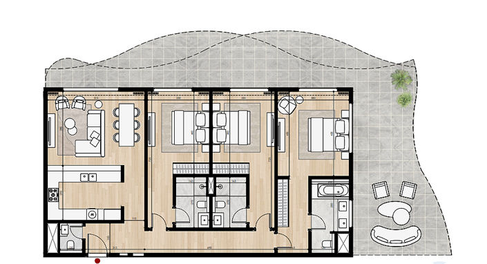 Image No.20-1 Bed Apartment for sale