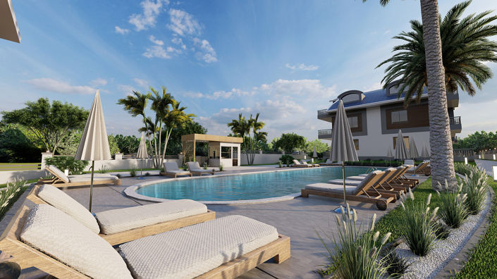 Image No.3-Appartement de 2 chambres à vendre à Mugla