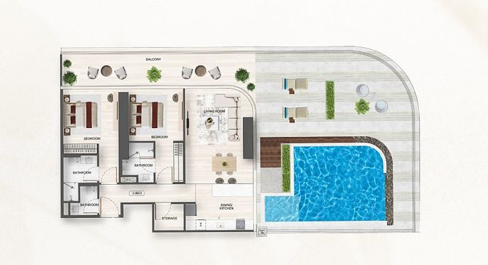 Image No.15-Apartamento con 2 dormitorios en venta