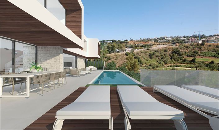 Image No.1-Maison / Villa de 4 chambres à vendre à Mijas