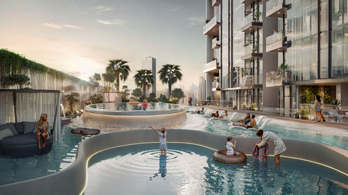 Image No.2-Appartement de 2 chambres à vendre à Dubai