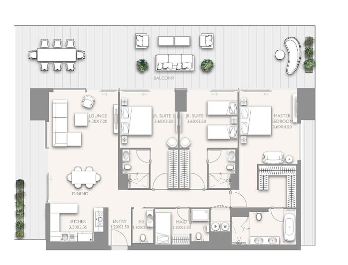 Image No.30-4 Bed Apartment for sale