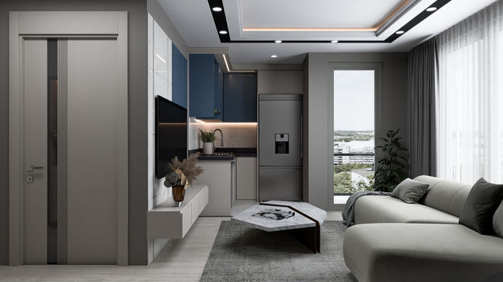 Image No.11-Appartement de 2 chambres à vendre à Ayanoglu