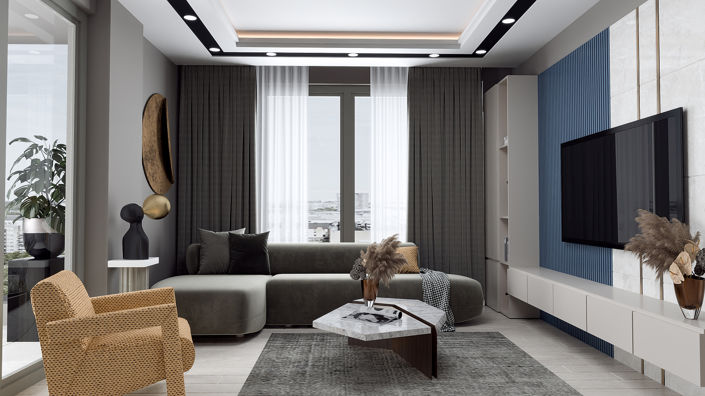 Image No.12-Appartement de 2 chambres à vendre à Ayanoglu