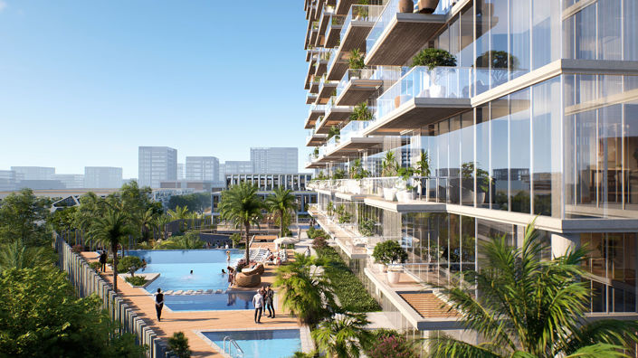 Image No.2-Appartement de 1 chambre à vendre à Dubai