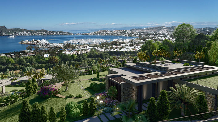 Image No.4-Maison / Villa de 8 chambres à vendre à Yalikavak