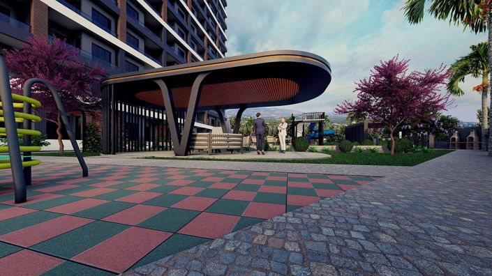 Image No.10-Appartement de 1 chambre à vendre à Tömük