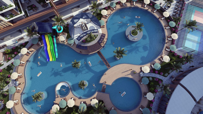 Image No.29-Appartement de 1 chambre à vendre à Tömük