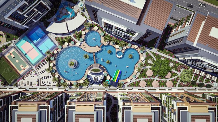 Image No.28-Appartement de 2 chambres à vendre à Tömük