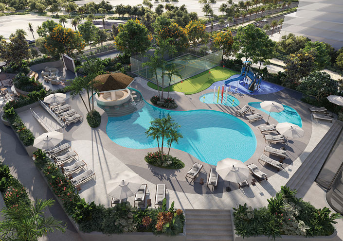 Image No.2-Appartement de 1 chambre à vendre à Dubai