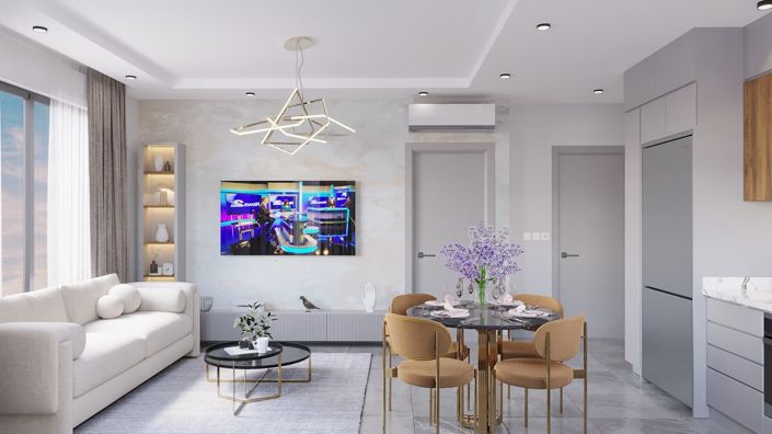 Image No.6-Appartement de 2 chambres à vendre à Güller Pinari