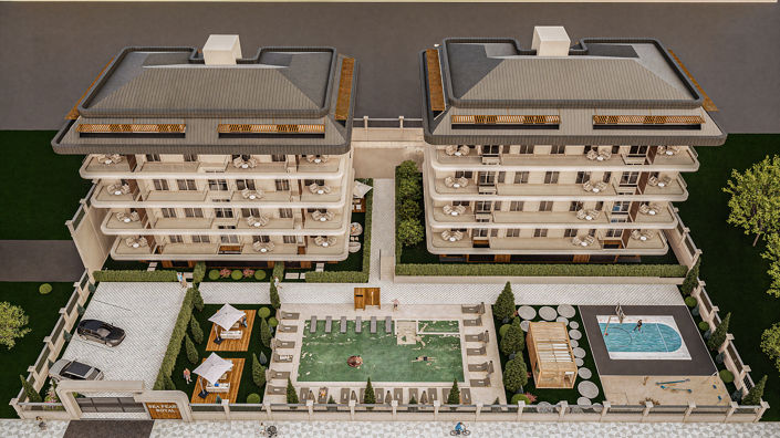 Image No.2-Appartement de 2 chambres à vendre à Oba